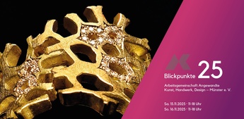 Einladungskarte zur Blickpunkteausstellung